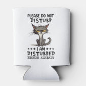 Verstoorde kat blikjeskoeler (Achterkant)