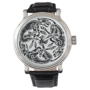 Verstoorde Keltische Cirkel Horloge