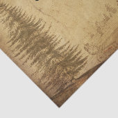 Verstoorde  kerstboombomen — Groeten van het seizo Tissuepapier (Detail)