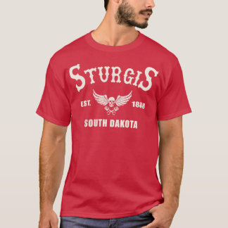 Verstoorde stankoverlast South Dakota Motorcycle B T-shirt