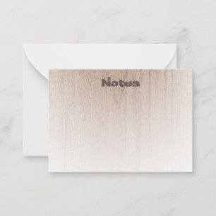 Verstoorde tekst Elegant hout Kijk Moderne Sjabloo Notitiekaartje