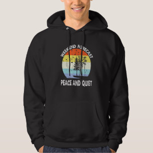 Verstoorde voorspelde vrede in het weekend en stil hoodie