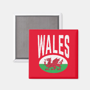 Verstoorde Wales Cymraeg Cymru Proud Welsh Magneet