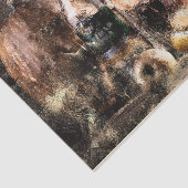 Verstoorde wijnbouw | Wijn en appelgrunge Tissuepapier (Detail)