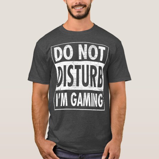 Verstoort het ontwerp van de game-grappigheid niet t-shirt (Voorkant)