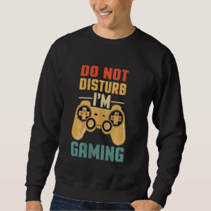 Verstoort me niet dat ik game-videospelletjes ga s trui