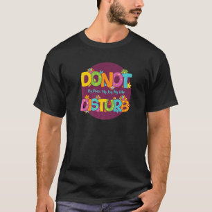 Verstoort mijn vrede niet Mijn vreugde Mijn Vibe H T-shirt