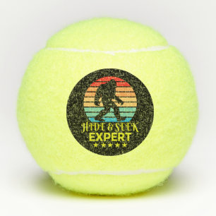Verstoppertje Expert Bigfoot Grappig Tennisballen