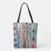 Verstopping Canvas tas (Achterkant)