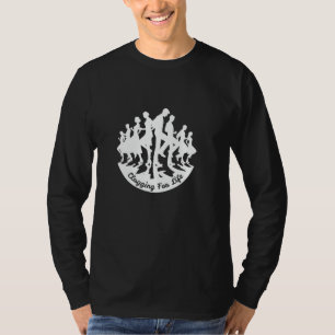 Verstopping voor het leven Een Buck Clogger Flatfo T-shirt