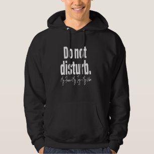 Verstoren de vreugdevibe niet, grappige geschenken hoodie