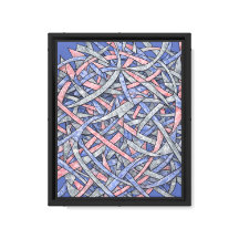 Verstrengelde Harmonie Canvas