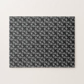 Verstrengelde lijnen met schaduwen legpuzzel (Horizontaal)
