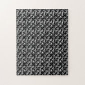 Verstrengelde lijnen met schaduwen legpuzzel (Verticaal)