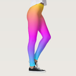 Verstromende kleuren een vrolijke kleurrijke Mode  Leggings
