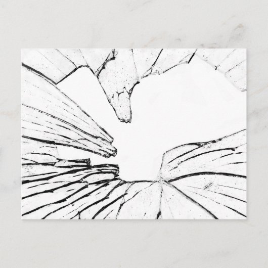 verstrooid briefkaart (Voorkant)