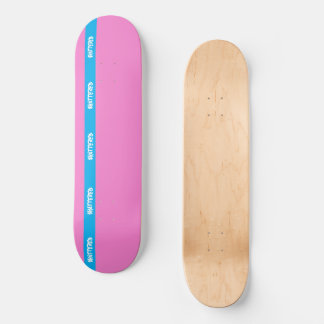 Verstrooid tape skateboard