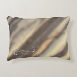 verstuikt hout accent kussen