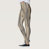 verstuikt hout leggings (Links)