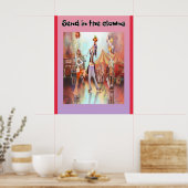 Verstuur de Clowns Poster (Keuken)