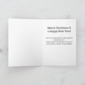 Verstuur een lied met QR-code op een kerst Kaart (Binnen)