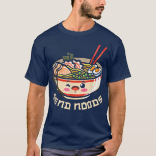 Verstuur Noods Ramen Bowl Kawaii Japans Noodles An T-shirt