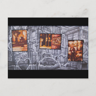 Verstuurd op Briefkaart van de derde straat