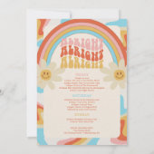 Versuft en betrokken vrijgezelle weekendroute kaart (Achterkant)