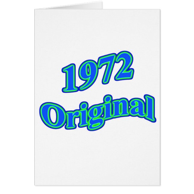 Vert 1972 bleu original (Devant)