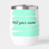 Vert aquarelle ajouter nom message texte lancer (Avant)