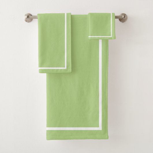 Vert avec bordure blanche (En situation)