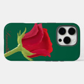 Vert avec coque iphone rose rouge (Verso (horizontal))