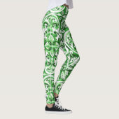 Vert Azulejo Dolce Leggings charme méditerranéen (Droite)