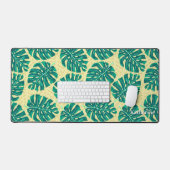 Vert beige palmier tropical (Clavier et souris)