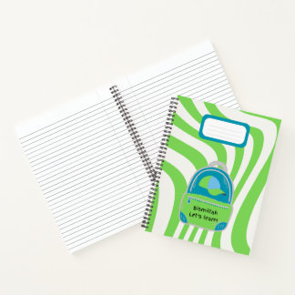 Vert "Bismillah Apprenons !" Carnet