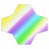 Vert bleu arc-en-ciel texture abstraite motif art (Plat)