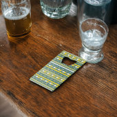 Vert bleu traditionnel Motif tribal