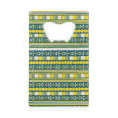 Vert bleu traditionnel Motif tribal (Dos)