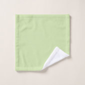 Vert céleri souple solide (Gant de toilette)