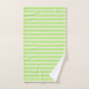 Vert citron vert et beige cinq rayures motif