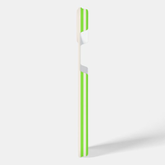 Vert citron vert et beige cinq rayures motif (Côté gauche)