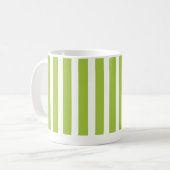 vert clair rayé, chartreuse, tasse (Devant gauche)