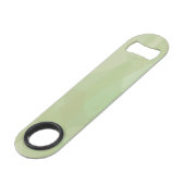 Vert, cool, aquarelle tendance motif abstrait (Devant angulaire)