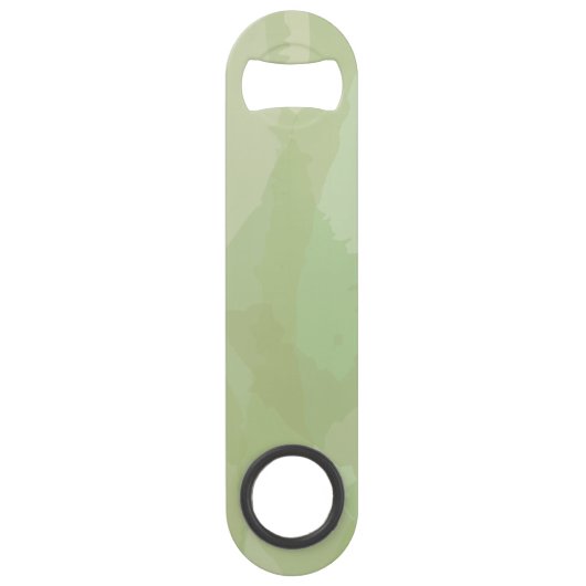 Vert, cool, aquarelle tendance motif abstrait (Devant)