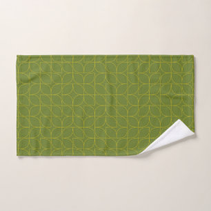 Vert, cool, tendance, abstraction foliaire ludique