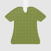 Vert, cool, tendance, abstraction foliaire ludique (devant)