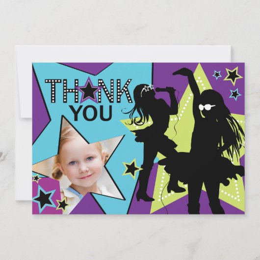 Vert d'Aqua de Merci de bande de fille de vedette (Devant)