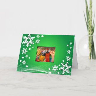 Vert de carte de perroquet