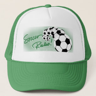 Vert de CASQUETTE du FOOTBALL