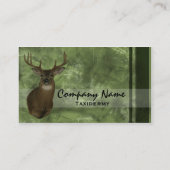 Vert de ~ de cartes de visite d'empaillage de (Dos)